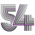 54house.fm - CLUB Logo