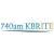 740AM KBrite - KBRT Logo