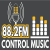 88.2 FM Control Music Logo