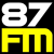 87FM Hit Radio Logo