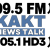 99.5 KAKT News Talk - K258DB Logo