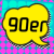 90er Logo