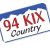 94 Kix Country - KKXK Logo