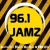 96.1 Jamz Nashville's Blazin Hip-Hop Logo