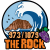 97.3 The Rock - KEBF-LP Logo