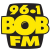 96.1 BOB FM - CKX-FM Logo
