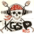 90.5 FM Pirate Radio - KGSP Logo