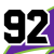 92 Rock - KZLB Logo