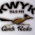 94.9 FM KWYK - KWYK-FM Logo