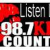 98.7 Kiss Country - KSMA-FM Logo