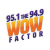 95.1 The 94.9 Wow Factor - KOAI Logo