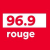 96.9 Rouge - CFIX-FM Logo