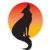 96.7 The Wolf - KWMX Logo