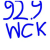92.9 WCK Local Radio Stations Logo
