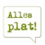 Alles plat Logo