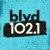 blvd 102.1 - CFEL-FM Logo