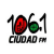 CIUDAD 106.1 FM Logo