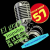 Cácio Radio 57 Logo