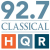 Classical 92.7 HQR - WHQR-HD2 Logo