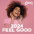 Chérie FM - 2024 Feel Good Logo