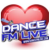 DanceFmLive - Love Logo