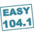 Easy 104.1 - KUEZ Logo