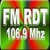 FM RDT 106.9 Logo