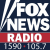 Fox News Radio 1590 AM - KDJS Logo