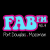 Fab FM Radio 90.9 & 107.1 Logo