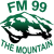 FM 99 The Mountain - KMXE-FM Logo