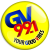 GV 99.1 - DWGV-FM Logo