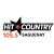 Hit Country 105,5 - CKGS-FM Logo
