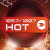 Hot 105.7/100.7 - KVVZ Logo
