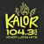 Kalor 104.3 - KBQF Logo