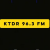 KTDR 96.3 - KTDR Logo