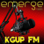 KGUP 106.5FM - The Emerge Radio Networks Logo