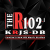 KRJS-DB 102.1 The R Logo