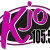 KJO 105.5 - KKJO-FM Logo