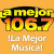 La Mejor 106.7 FM - KSMY Logo