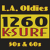L.A. Oldies K-Surf - KKGO-HD2 Logo