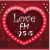 Love FM 95.5 Logo