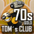 MyHitMusic - Toms Club 70s Logo