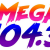 Mega 104.3 - KAJM Logo