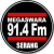 Megaswara Serang 91.4 FM Logo
