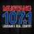 Mustang 107.1 - KOGM Logo