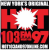 NY's Original HOT 103 & 97 Logo