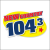New Country 104.3 - KHTR Logo