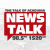 News Talk 98.5 FM,1520 AM - KFXZ Logo