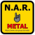 N.A.R. - Metal Logo