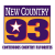 New Country 93 - KKNU Logo